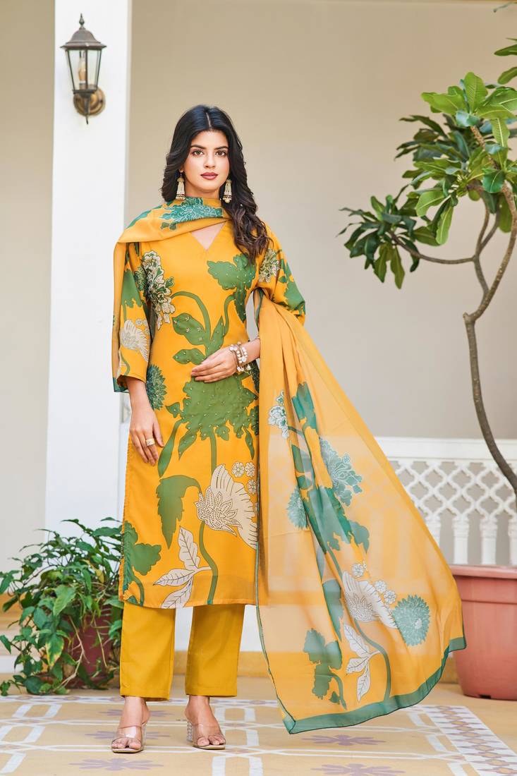 Elegant Straight Fit Salwar